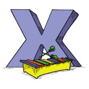 X is for Xylohphone
